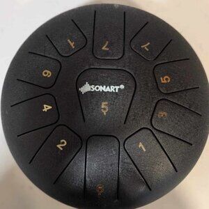 Black Steel Tongue Pan Drum